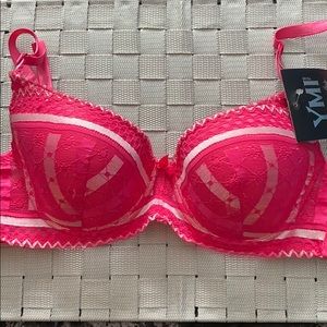 YMI 38B pink bra.